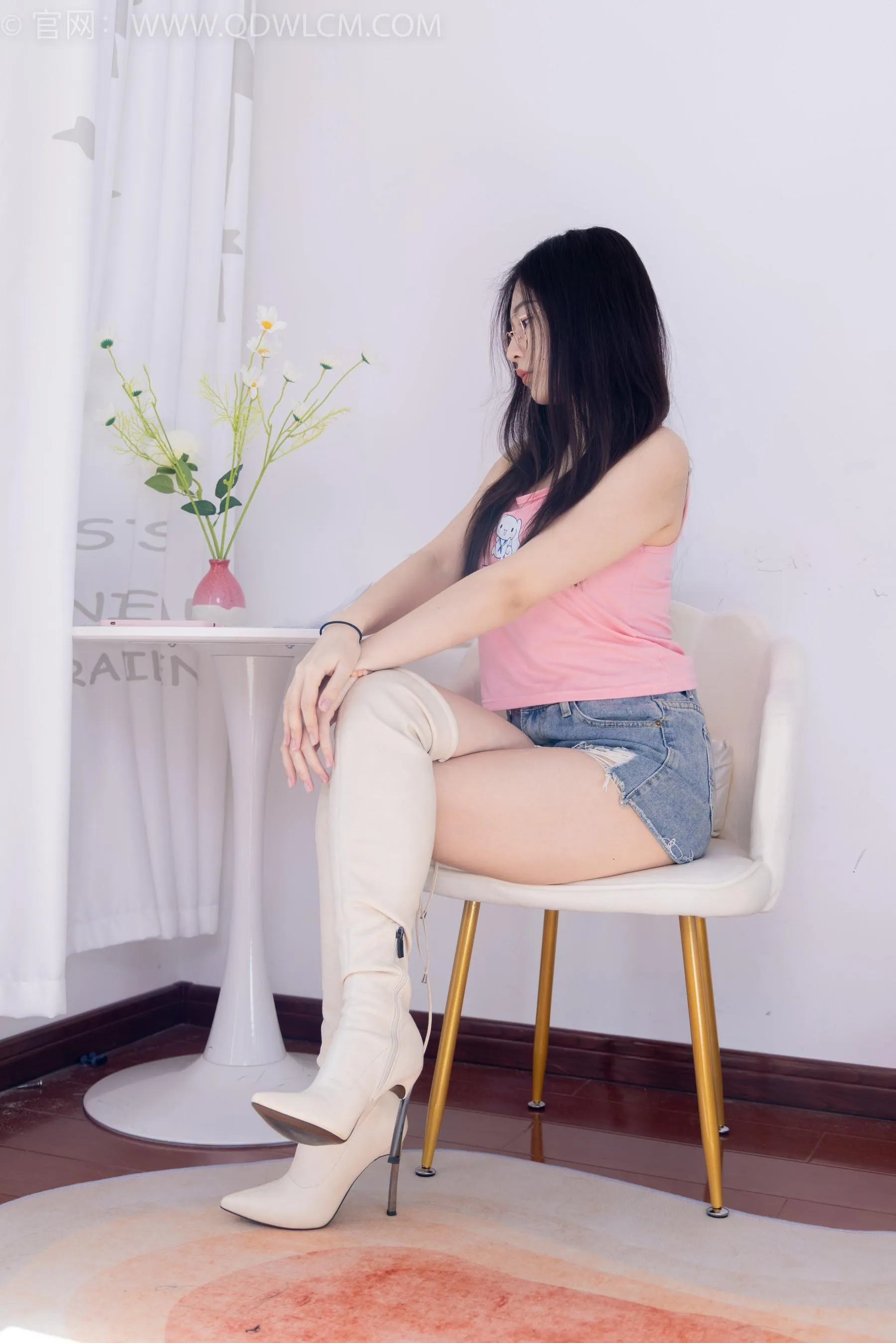 物恋传媒 NO.1519 美兔-机车少女 [171P]插图8